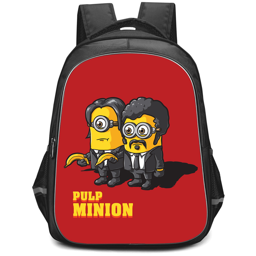 Minions Backpack StudentPack - Pulp Minion Cartoon Art