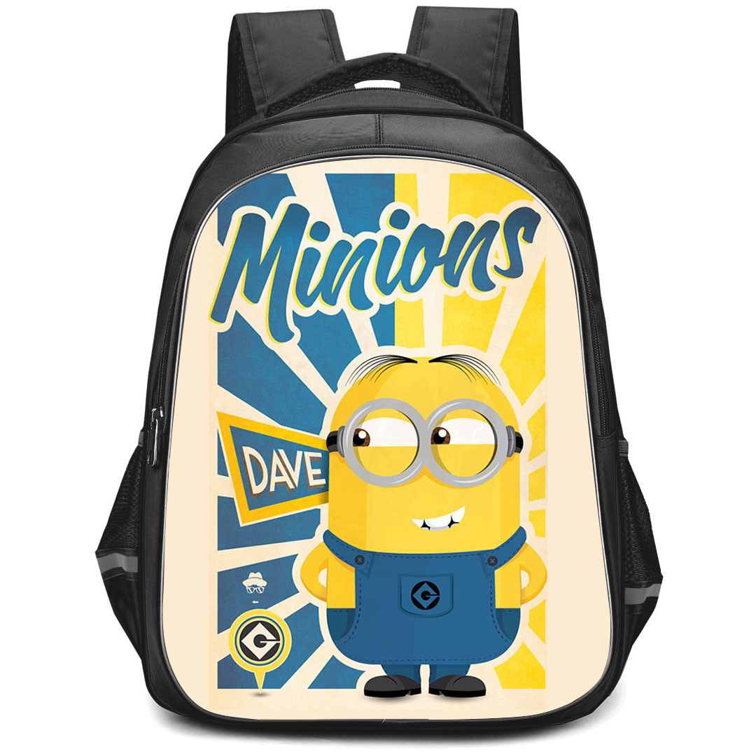 Minions Dave Backpack StudentPack - Dave Portrait Pop Art