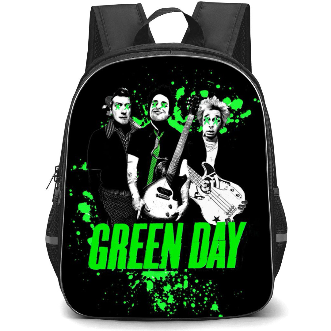 Green Day Billie Joe Backpack StudentPack - Billie Joe Performing In A Concert Poster