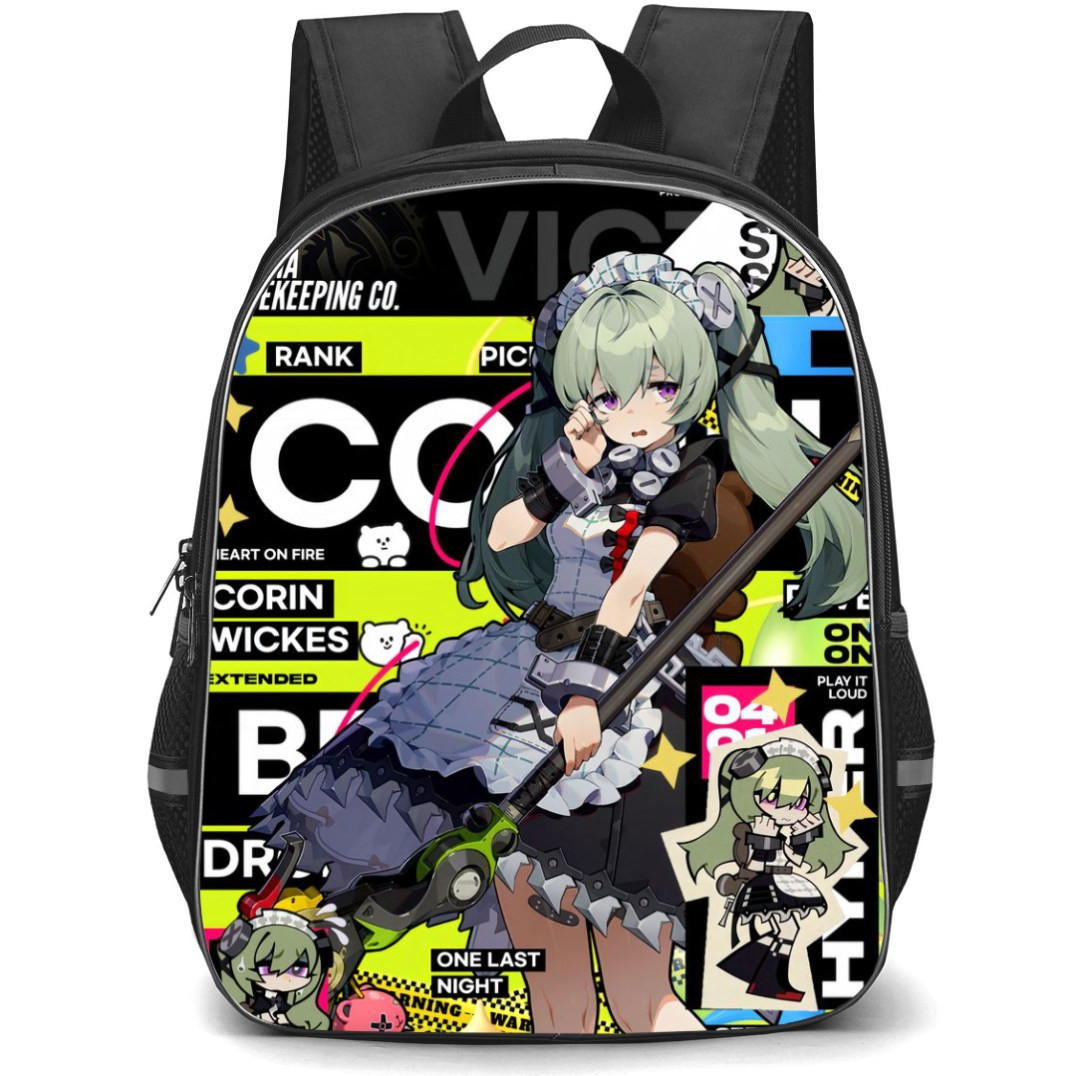 Zenless Zone Zero Corin Wickes Backpack StudentPack - Corin Wickes Side Portrait