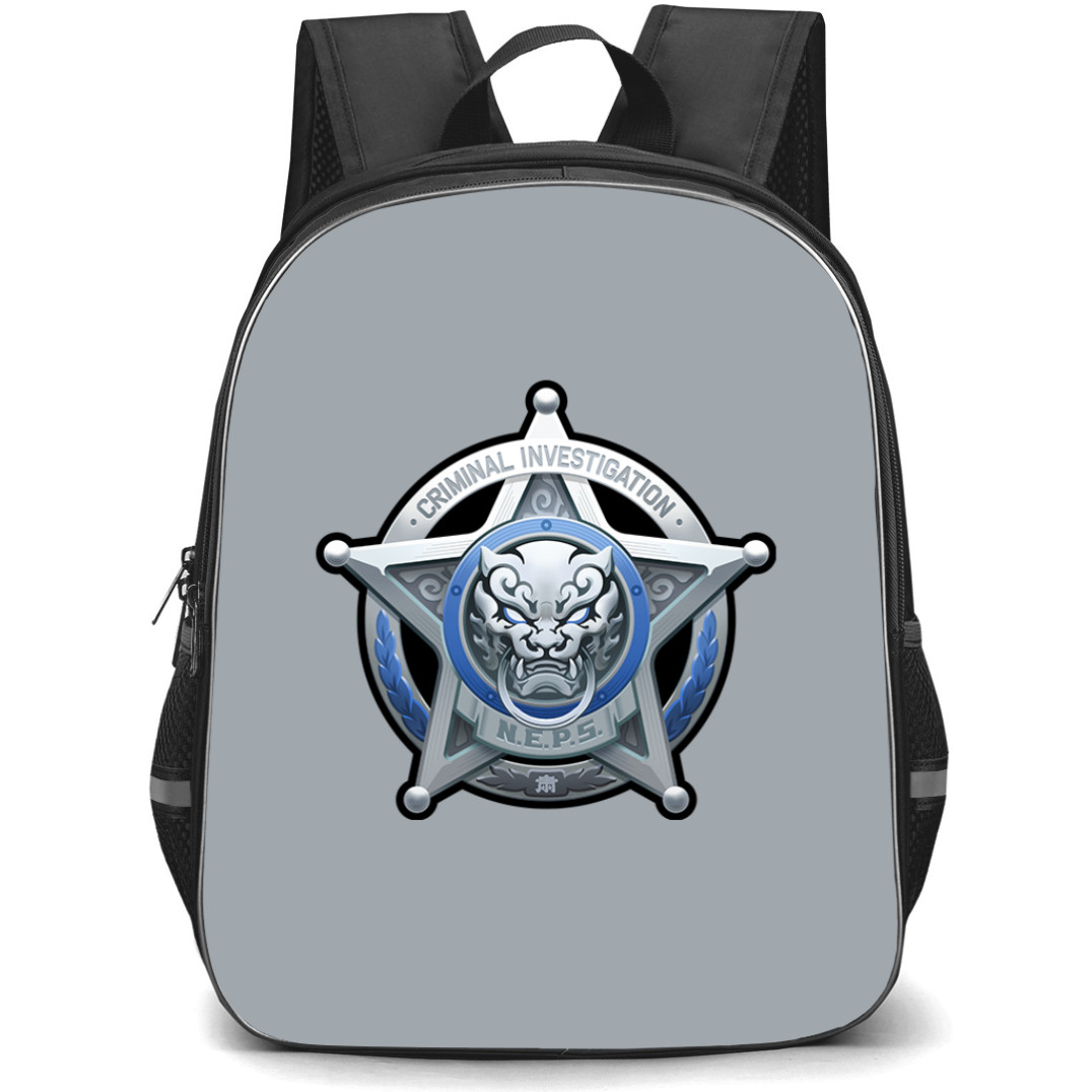 Zenless Zone Zero Backpack StudentPack - Criminal Investigation Special Response Team Logo