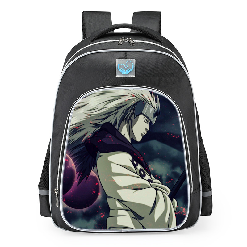 Naruto Madara Uchiha School Backpack