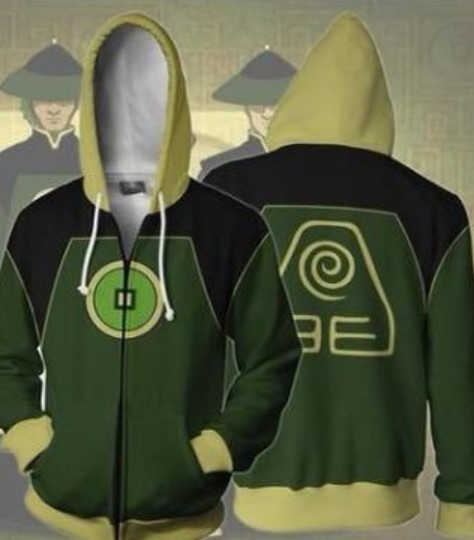 Last Airbender Earth Kingdom Hoodie