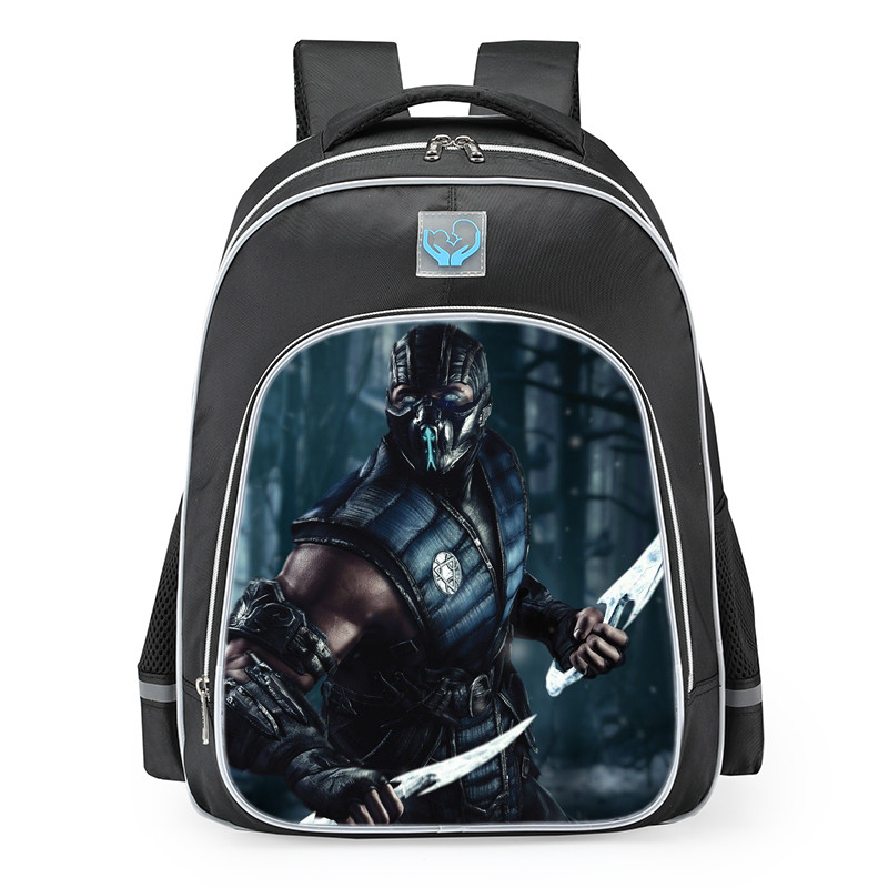 Mortal Kombat Sub-Zero School Backpack