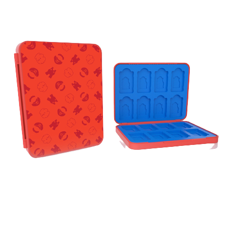 Super Mario Pattern Editon Switch Card Case