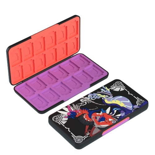 Pokemon Scarlet And Violet Switch Theme Card Case For 24 Cards