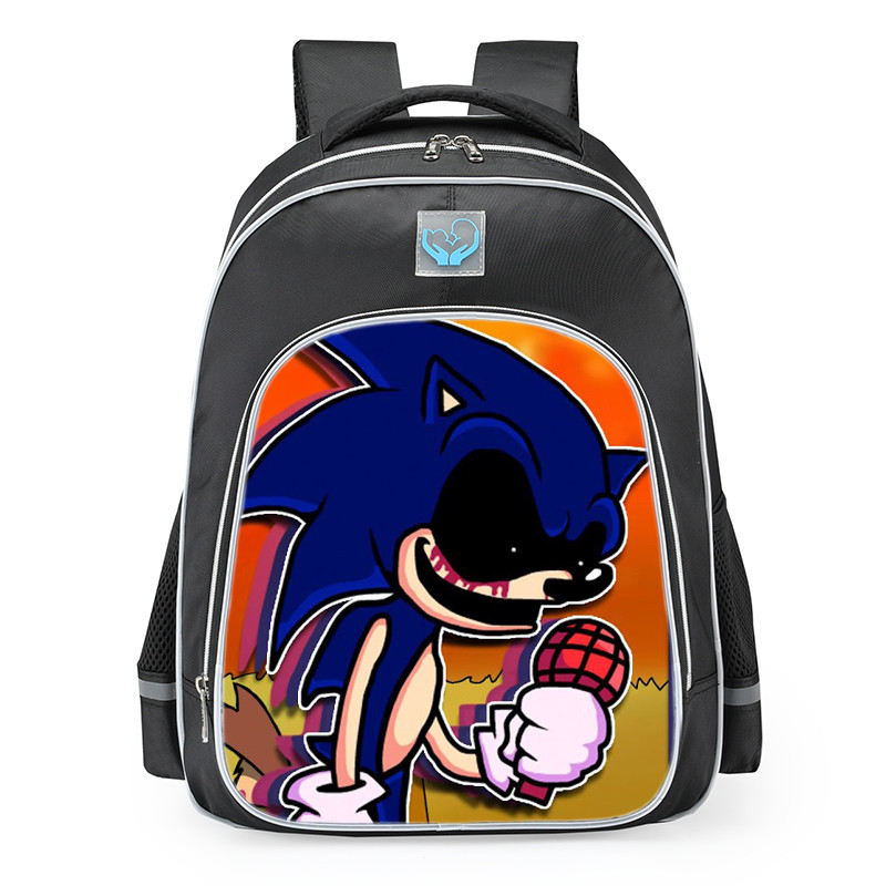 Friday Night Funkin FNF Vs. Sonic.EXE Too Slow School Backpack