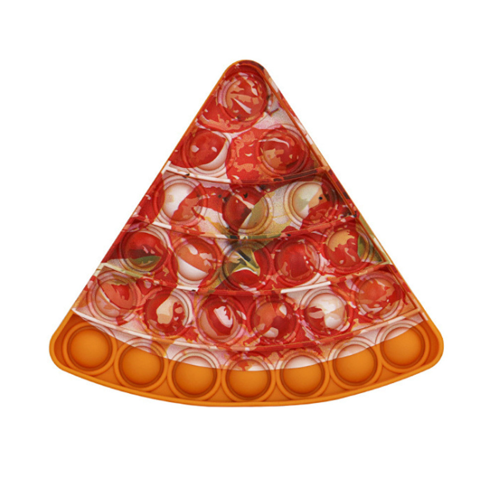 Pizza Slice Pop It Poppet Fidget
