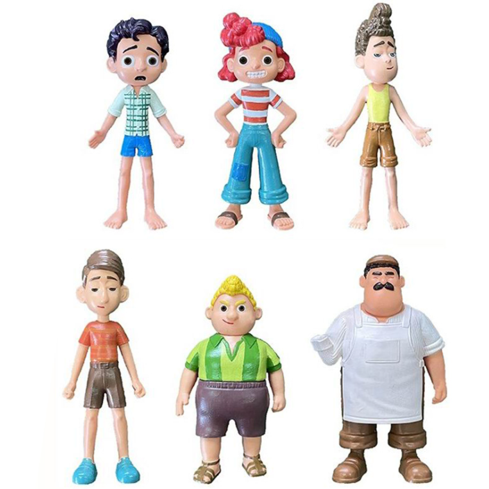 Luca Figures Toy Set 6pcs