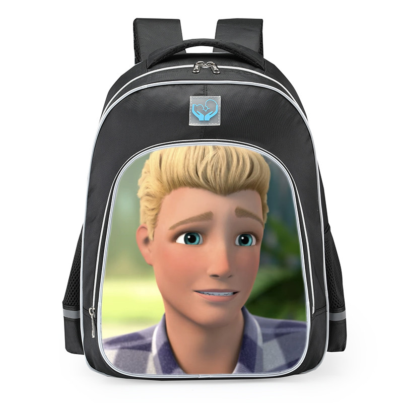 Barbie Life In The Dreamhouse Ken Carson Cute Face School Backpack