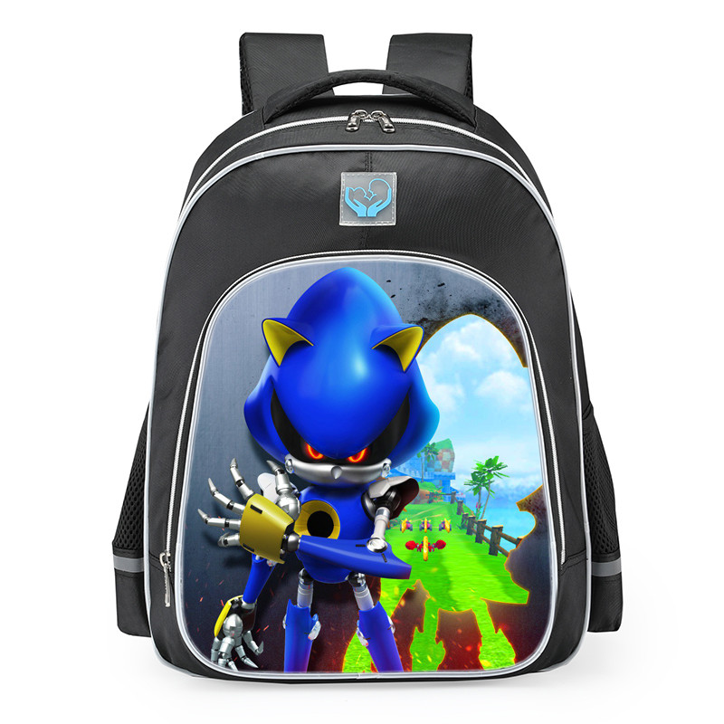 Sonic Dash Metal Sonic School Backpack