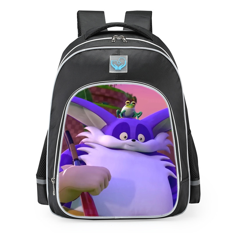 Sonic Frontiers Big The Cat School Backpack