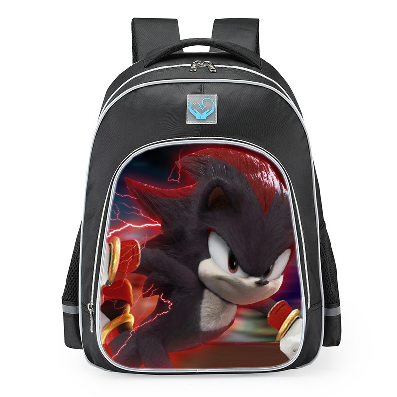 Sonic The Hedgehog Shadow the Hedgehog School Backpack