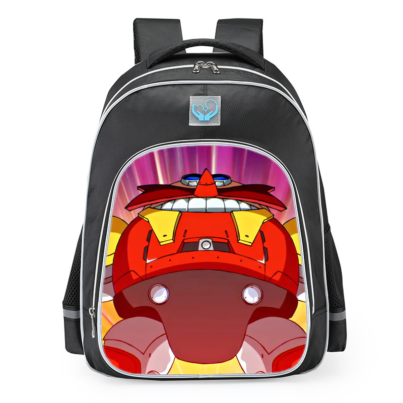 Sonic Origins Egg Bot School Backpack