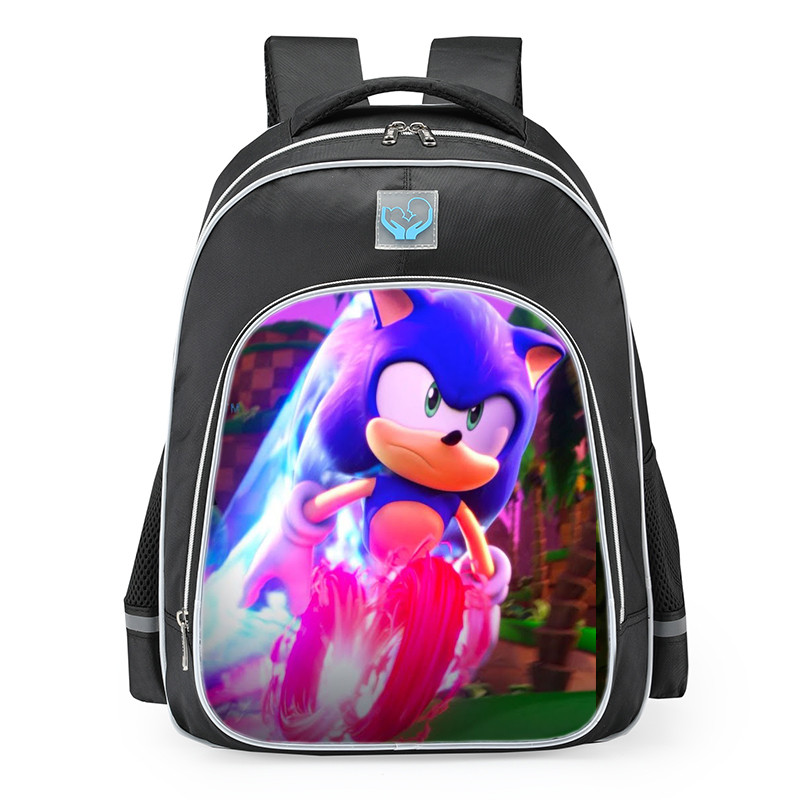 Sonic Prime Sonic School Backpack