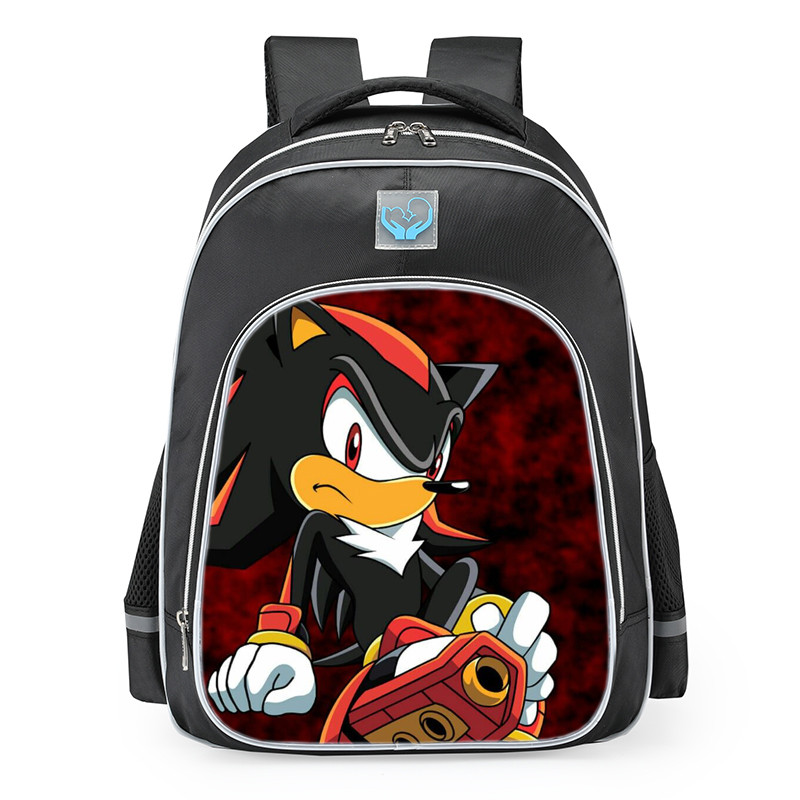 Sonic X Shadow the Hedgehog School Backpack