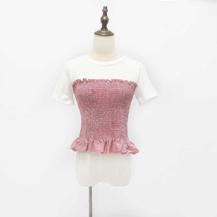 Blackpink Jennie Ruffled Pink Top