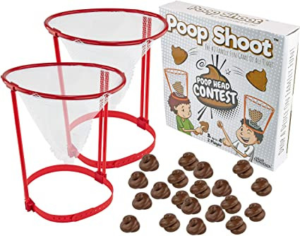 Poop Shoot Head Hoop Contest