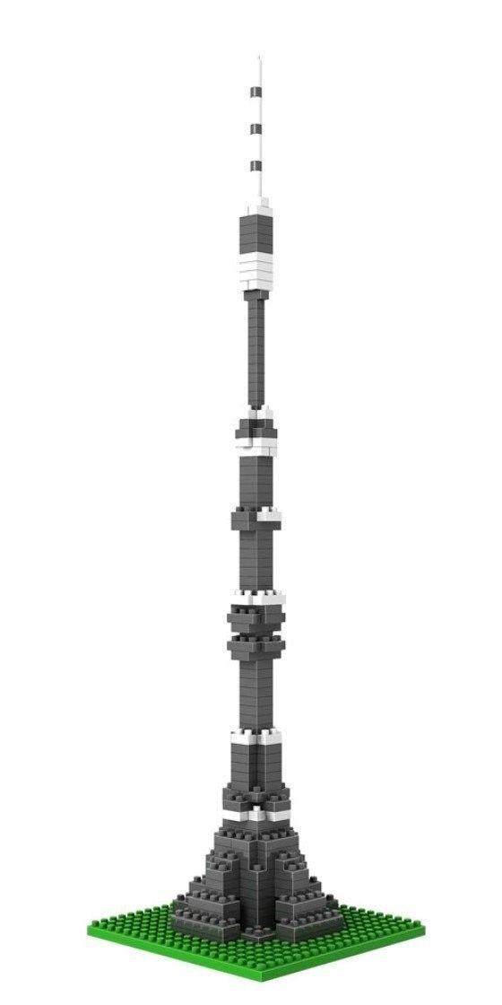 Loz Nano Block Architecture Series Moscow Ostankino Tower