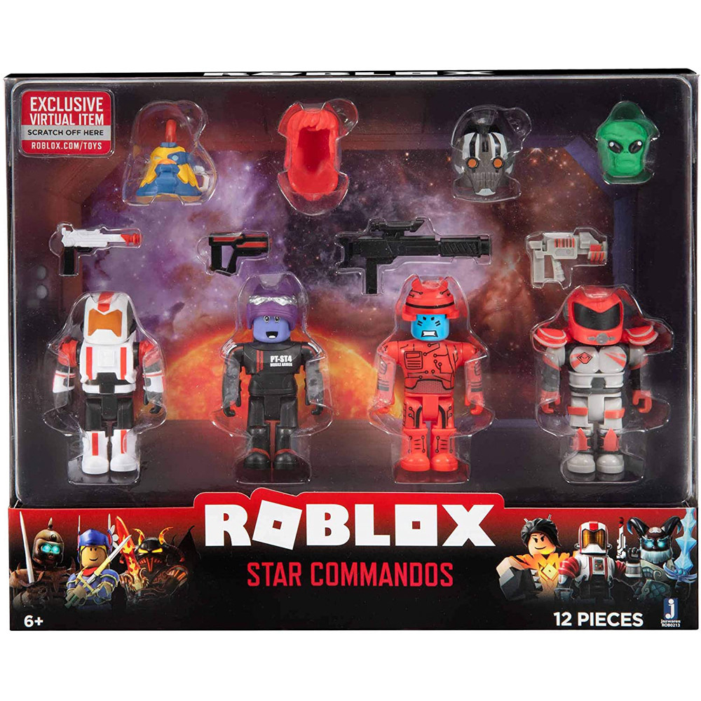 Roblox Action Collection - Star Commandos Four Figure Pack