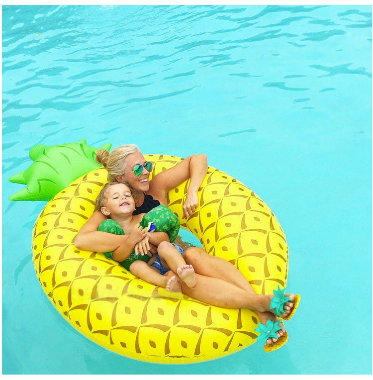 Giant Inflatable Pineapple Pool Swimming Toy 1.8m 6ft