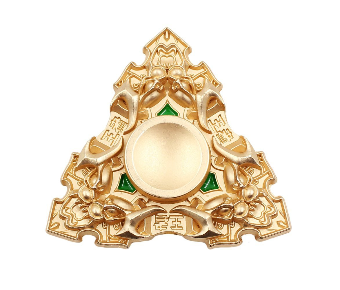 Heytech Solid Metal Fidget Spinner Hand Spinner Gold