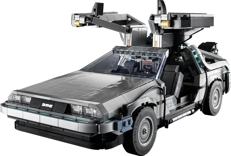 Back To The Future Time Machine 10300 Brick Building Kit