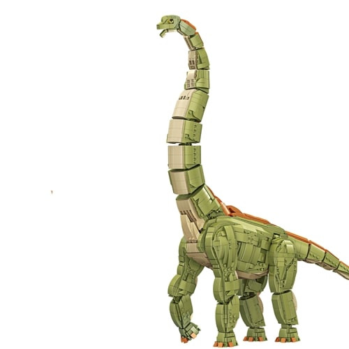 Brachiosaurus From Jurassic World With Sound Effect Swingable Custom Brick Building Kit