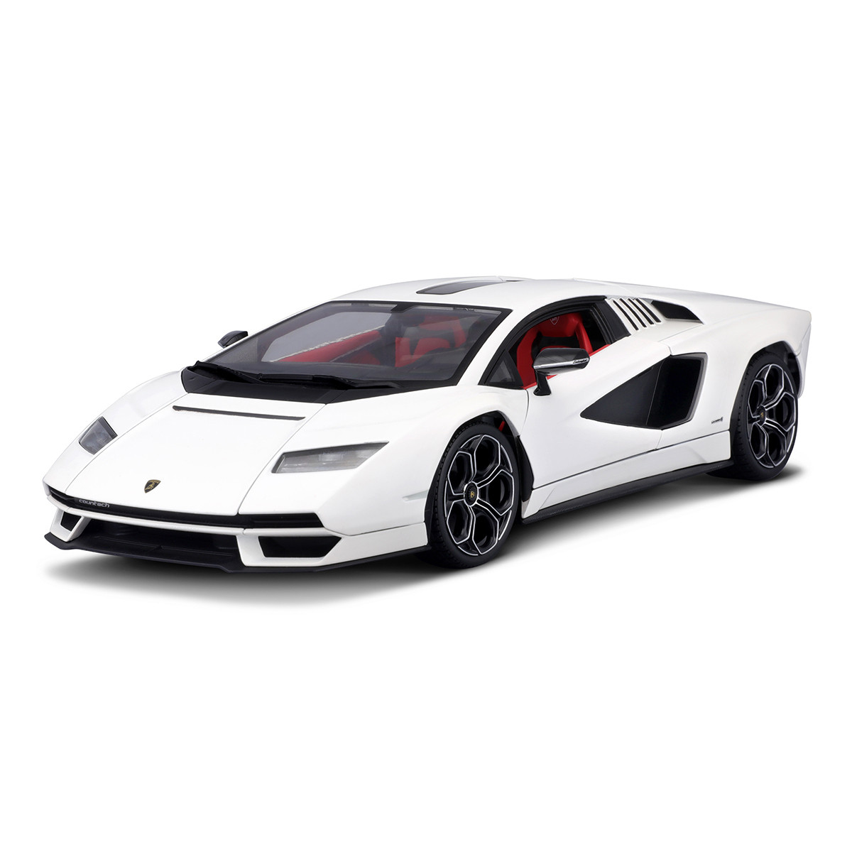 Lamborghini Countach LPI 800-4 2021 1:18 Die-cast Alloy Four-Wheel Suspension Toy Car Model