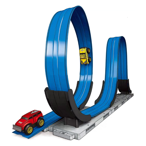 Anti Gravity Magnetic Max Track Racing Car toy 27 Pcs Set