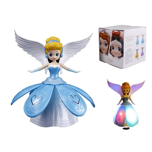 Flutterbye Cinderella Flying Fairy Doll With Lighting Effect