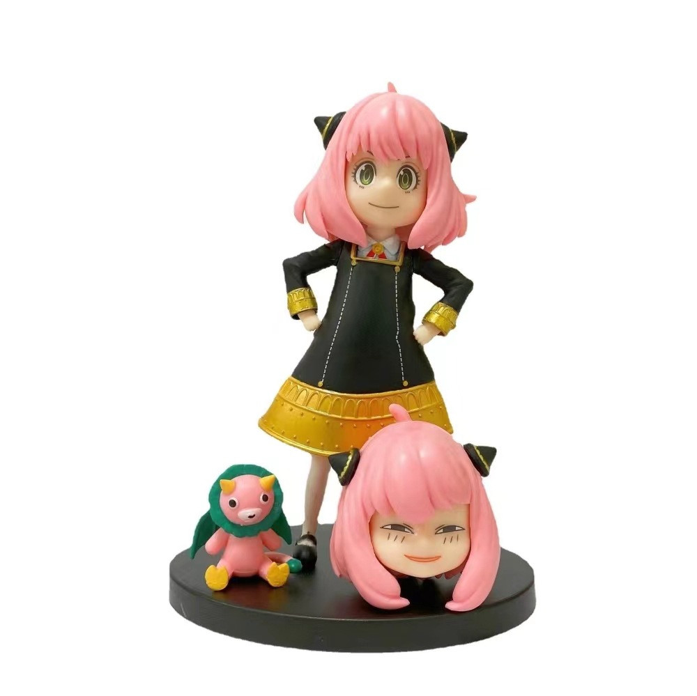 Anya Forger Standing Pose From Spy X Family Face Changeable Figure Statue