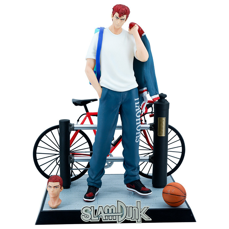 Hanamichi Sakuragi With Bike From Slam Dunk GK Figure Statue