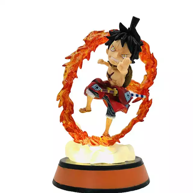 Monkey D. Luffy With Skill Effect From One Piece Figure Statue
