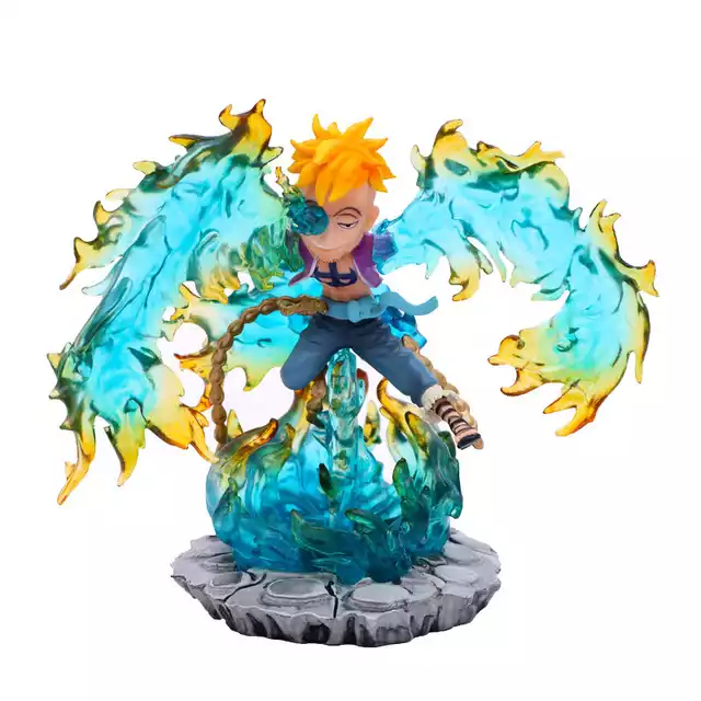 Marco the Phoenix With Skill Effect From One Piece Figure Statue