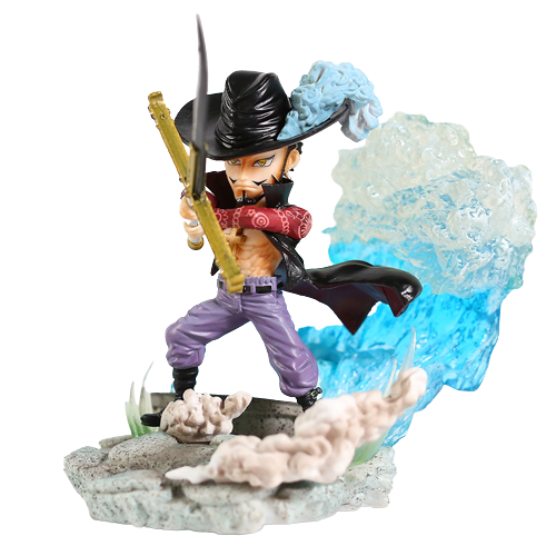 Jracule Mihawk With Skill Effect From One Piece Figure Statue