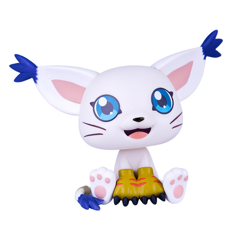 Tailmon From Digimon Figure Statue