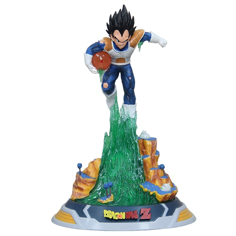 Dragon Ball Z Vegeta Holding Dragon Ball Namek Figure Statue