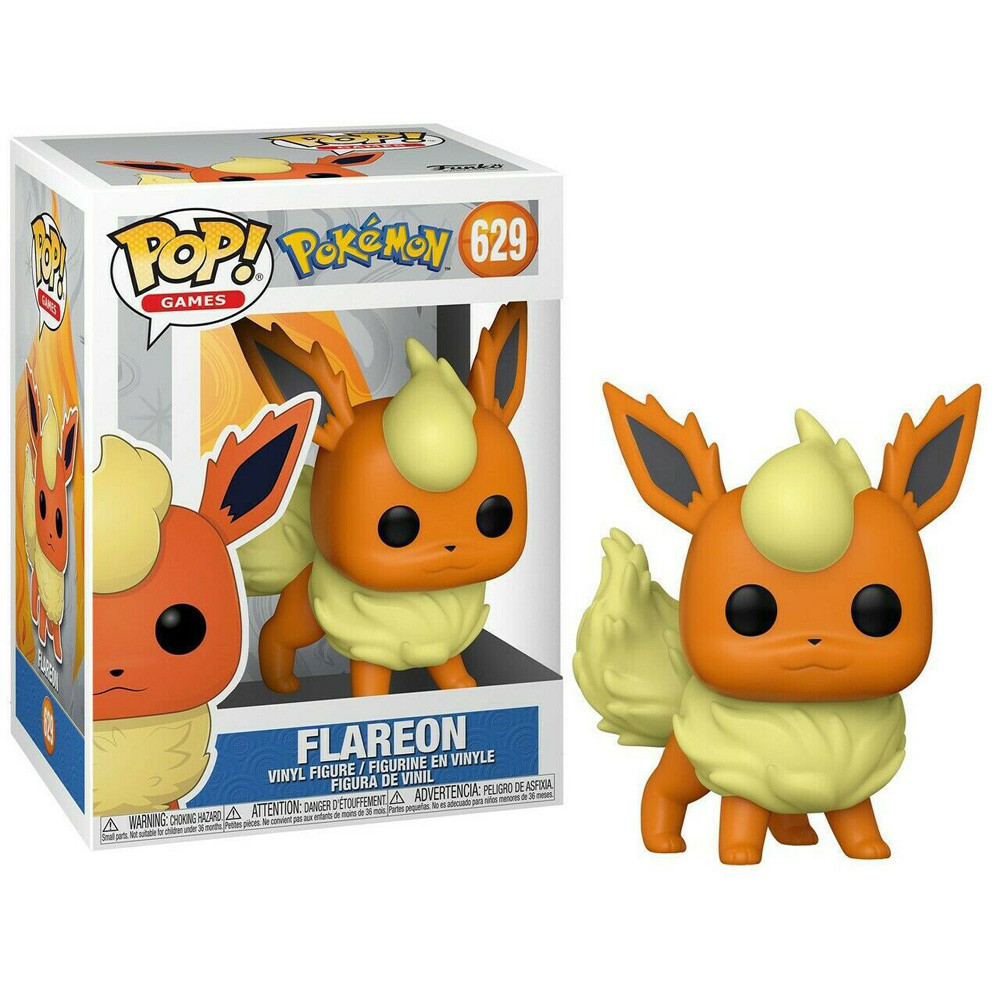 Funko Pop Pokemon Flareon #629 Vinyl Figure