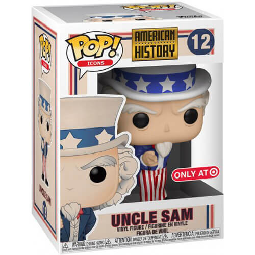 Funko Pop American History Uncle Sam #12 Vinyl Figure