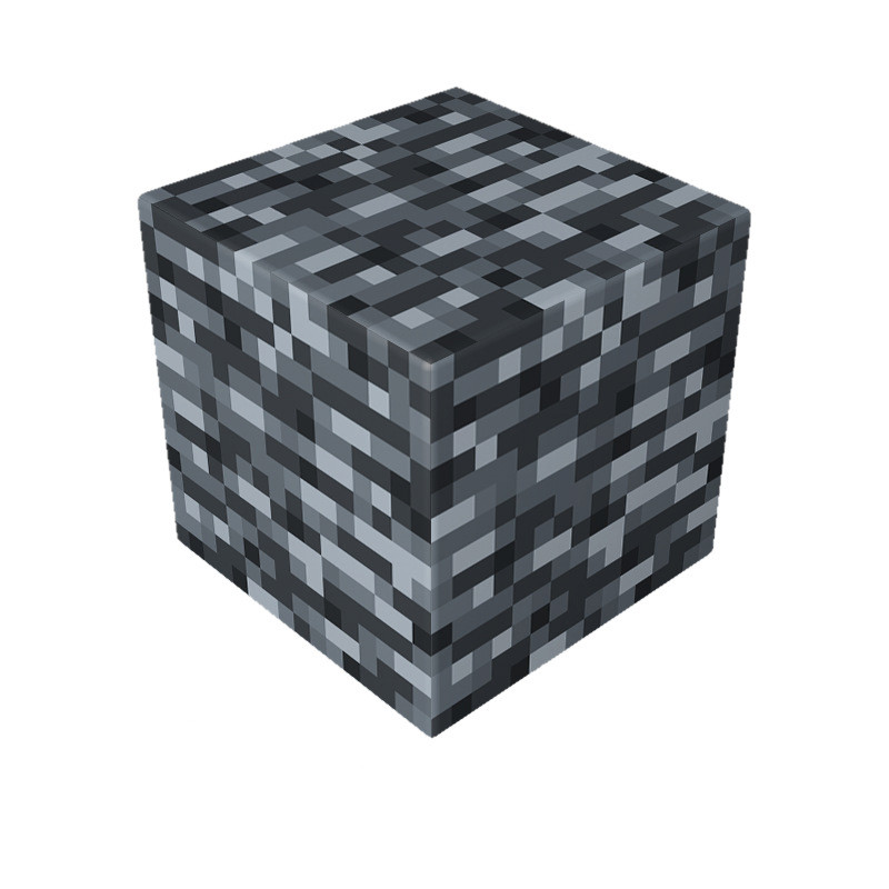 Minecraft Magnetic Bedrock Blocks Kit Toy 3 Pcs Set