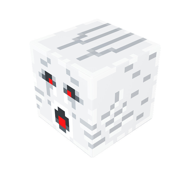 Minecraft Magnetic Ghast Blocks Kit Toy 3 Pcs Set