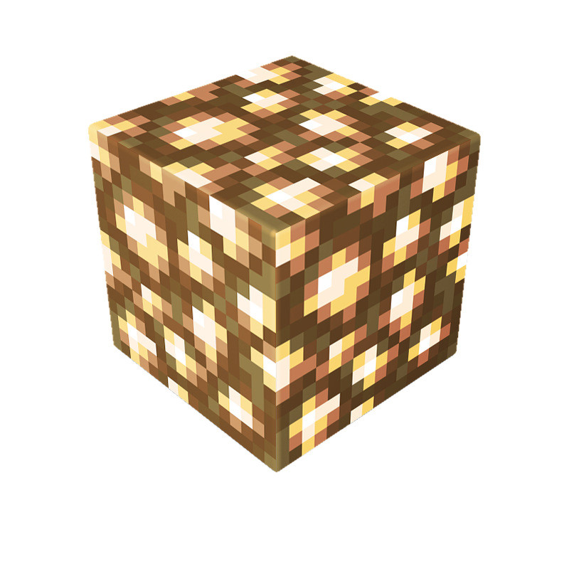 Minecraft Magnetic Glowstone Blocks Kit Toy 3 Pcs Set