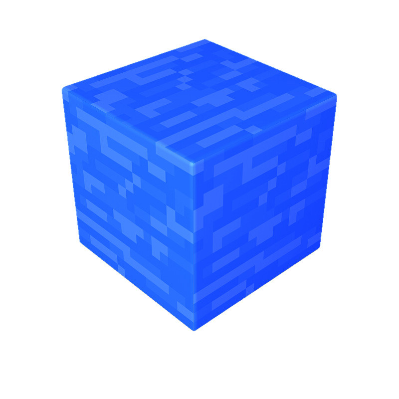 Minecraft Magnetic Water Blocks Kit Toy 3 Pcs Set