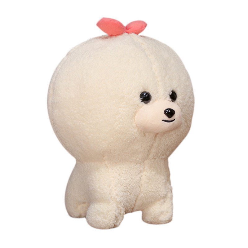 Beige Bichon Frise Plush Toy