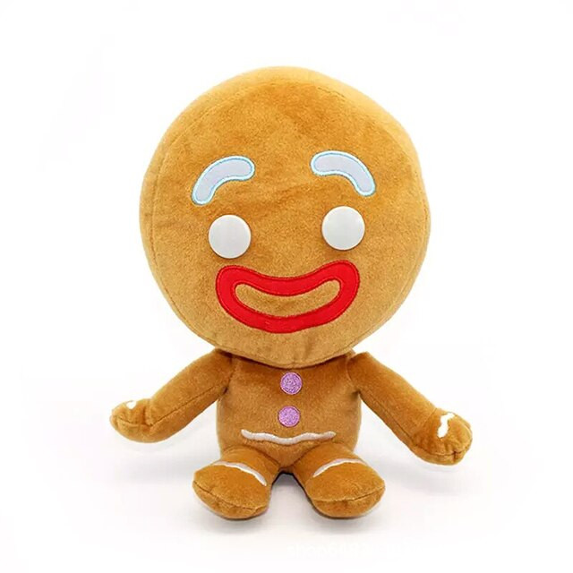 Big Head Gingerbread Man From Shrek Plush Toy