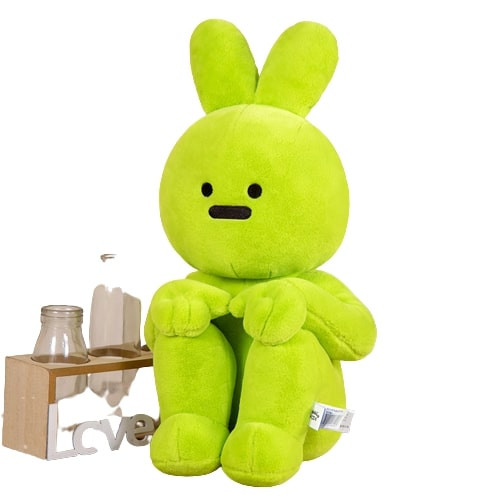 Green Rabbit From Hangfook Plush Toy