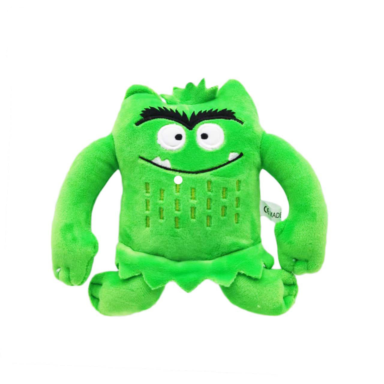 Green Monster From The Color Monster Plush Toy
