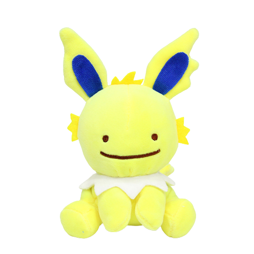 Ditto X Jolteon From Pokemon Plush Toy