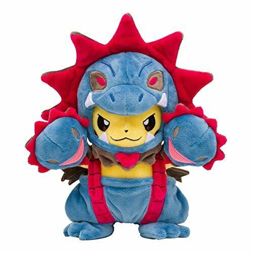 Pikachu X Hydreigon From Pokemon Plush Toy